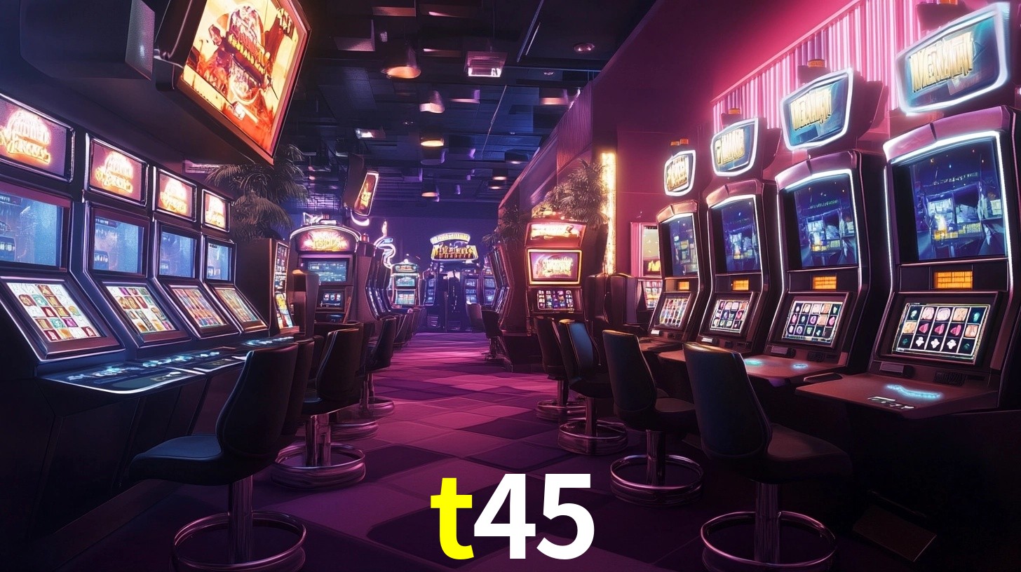 Sinta a adrenalina dos jogos de cassino com t45