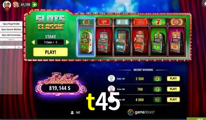 Descubra o Mundo do Cassino Online com t45